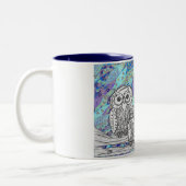 Tasse der chinesisches Papier-Eulen-2 (Links)