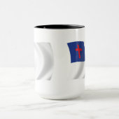 Tasse der christlichen Religionsflagge (Zentrum)