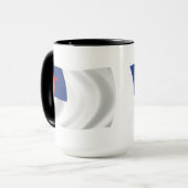 Tasse der christlichen Religionsflagge (Vorderseite Links)