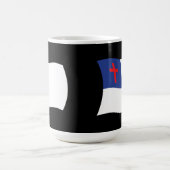 Tasse der christlichen Religionsflagge (Mittel)