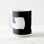 Tasse der christlichen Religionsflagge (Vorderseite Links)