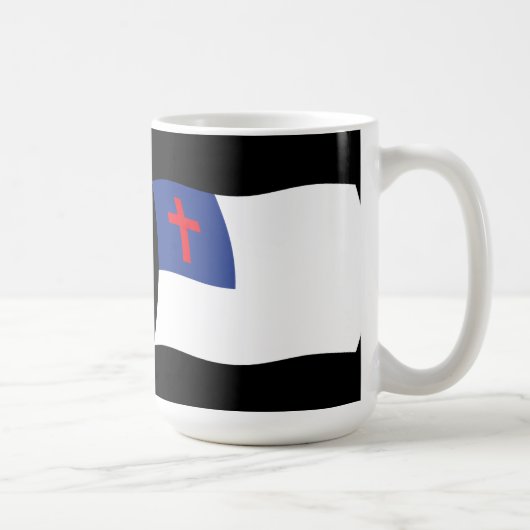 Tasse der christlichen Religionsflagge (Rechts)