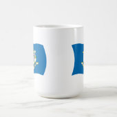 Tasse der Connecticut-Flag (Mittel)