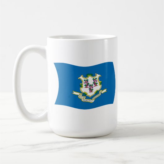 Tasse der Connecticut-Flag (Links)