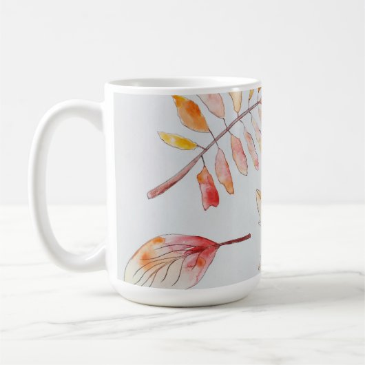 Tasse der coolen Foliage Background-Blätter (Links)