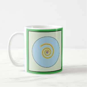 Tasse der Creative Energy Symbol-Kaffeemaschine