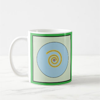 Tasse der Creative Energy Symbol-Kaffeemaschine