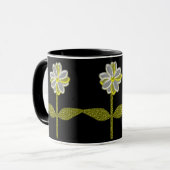 Tasse der Daisy-Blume (Vorderseite Links)
