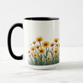 Tasse der daisy-Blume (Links)