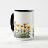 Tasse der daisy-Blume (Vorderseite Links)