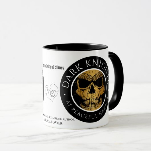 Tasse der Dark Knights-Logos (VorderseiteRechts)