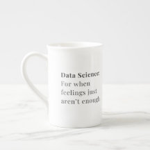 Tasse der Datenwissenschaften - zum Beispiel, wenn