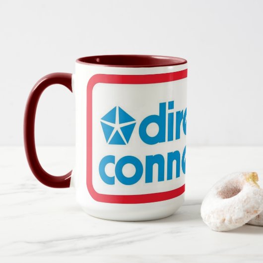 Tasse der direkten Verbindung (Mit Donut)
