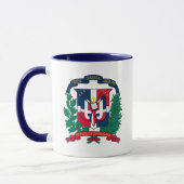 Tasse der Dominikanischen Republik (Links)