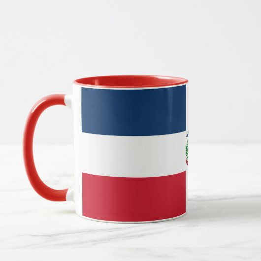 Tasse der Dominikanischen Republik (Links)