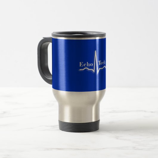 Tasse der Echotech-Geschenk-(Herzecho-Techniker) (Vorderseite Links)