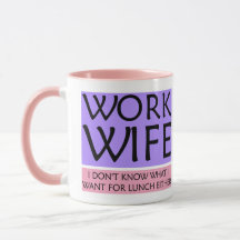 Tasse der Ehefrau