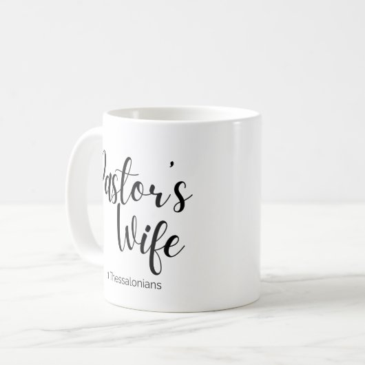 Tasse der Ehefrau Pastor (Vorderseite Links)
