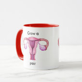 Tasse der Eierstöcke (Vorderseite Links)