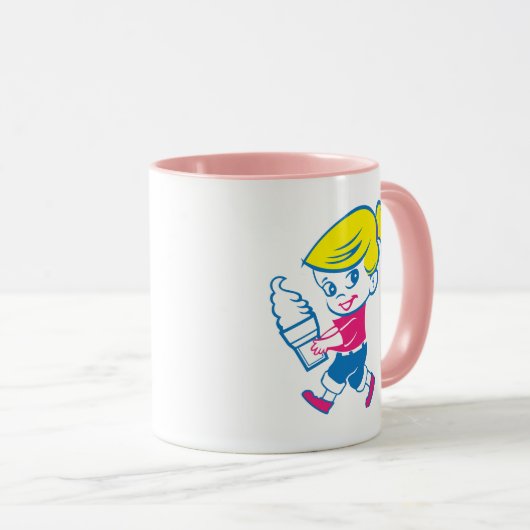 Tasse der Eiscreme (VorderseiteRechts)