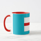 Tasse der englischen Flagge (Links)