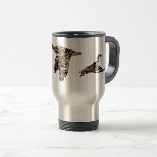 Tasse der Entenjagd, Entenjagdtumbler, Entengesche (VorderseiteRechts)