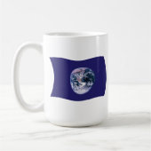 Tasse der Erdflagge (Links)