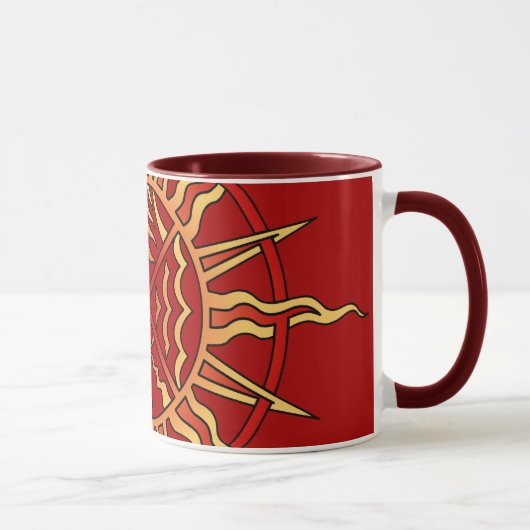 Tasse der ersten Nationen Art Coffee Cup Native Li (Rechts)