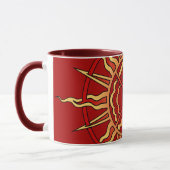 Tasse der ersten Nationen Art Coffee Cup Native Li (Links)
