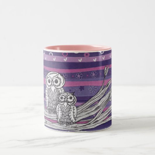 Tasse der Eulen-8 (Mittel)