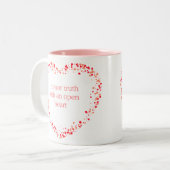 Tasse der ewigen Liebe (Vorderseite Links)