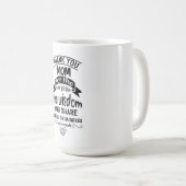 Tasse der ewigen Liebe der Mama (VorderseiteRechts)