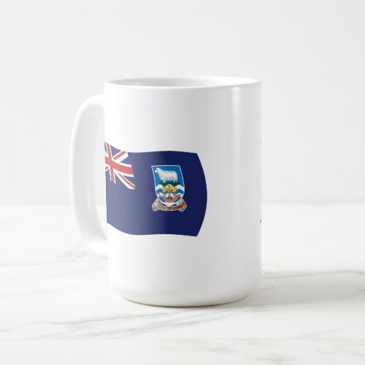 Tasse der Falklandinseln (Vorderseite Links)