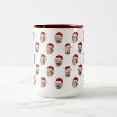 Tasse der Familie, Weihnachtsmannmütze Gesicht 3 F (Mittel)
