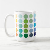 Tasse der farbigen Punkte (Links)