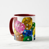 Tasse der Farbwürfel (Vorderseite Links)