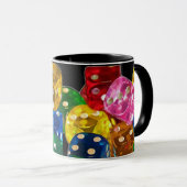 Tasse der Farbwürfel (VorderseiteRechts)