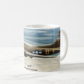 Tasse der Festung 2 des Fliegen-B-17 (VorderseiteRechts)
