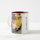 Tasse der Feuerinsel Waggons (Vorderseite Links)