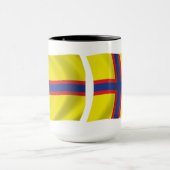 Tasse der finnischen Flagge (Zentrum)