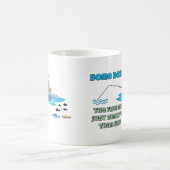 Tasse der Fischerei Spaß Fisch ist klüger (Mittel)