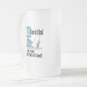 Tasse der Fischerei Spaß Fischerei 3 Fanggrößen (Vorderseite Links)