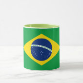 Tasse der Flagge Brasiliens (Zentrum)