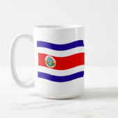 Tasse der Flagge Costa Ricas (Links)