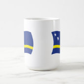 Tasse der Flagge Curacao (Mittel)