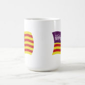 Tasse der Flagge der Balearen (Mittel)