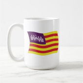 Tasse der Flagge der Balearen (Links)