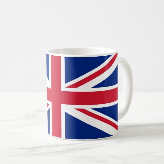 Tasse der Flagge der Union (VorderseiteRechts)