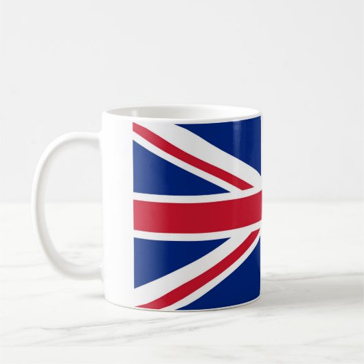 Tasse der Flagge der Union (Links)