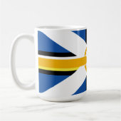 Tasse der Flagge des Keltischen Königreichs (Links)